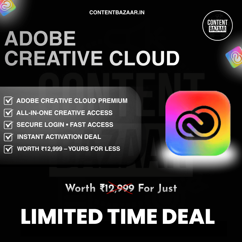 Adobe Creative Cloud – All Apps | Official Subscription
